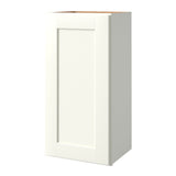 allen + roth Aveley 15-in W x 36.125-in H x 12-in D Linen Wall Fully Assembled Cabinet (Flat Panel Shaker Door Style)