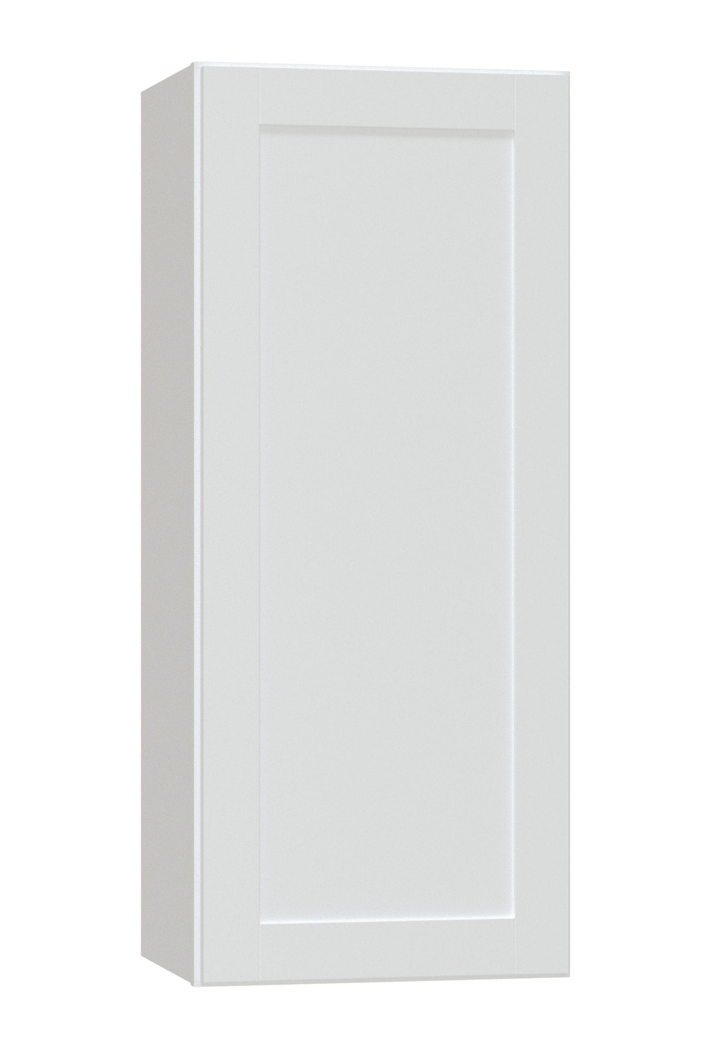 Diamond NOW Arcadia 15-in W x 36-in H x 12-in D White Wall Fully Assembled Cabinet (Recessed Panel Shaker Door Style)