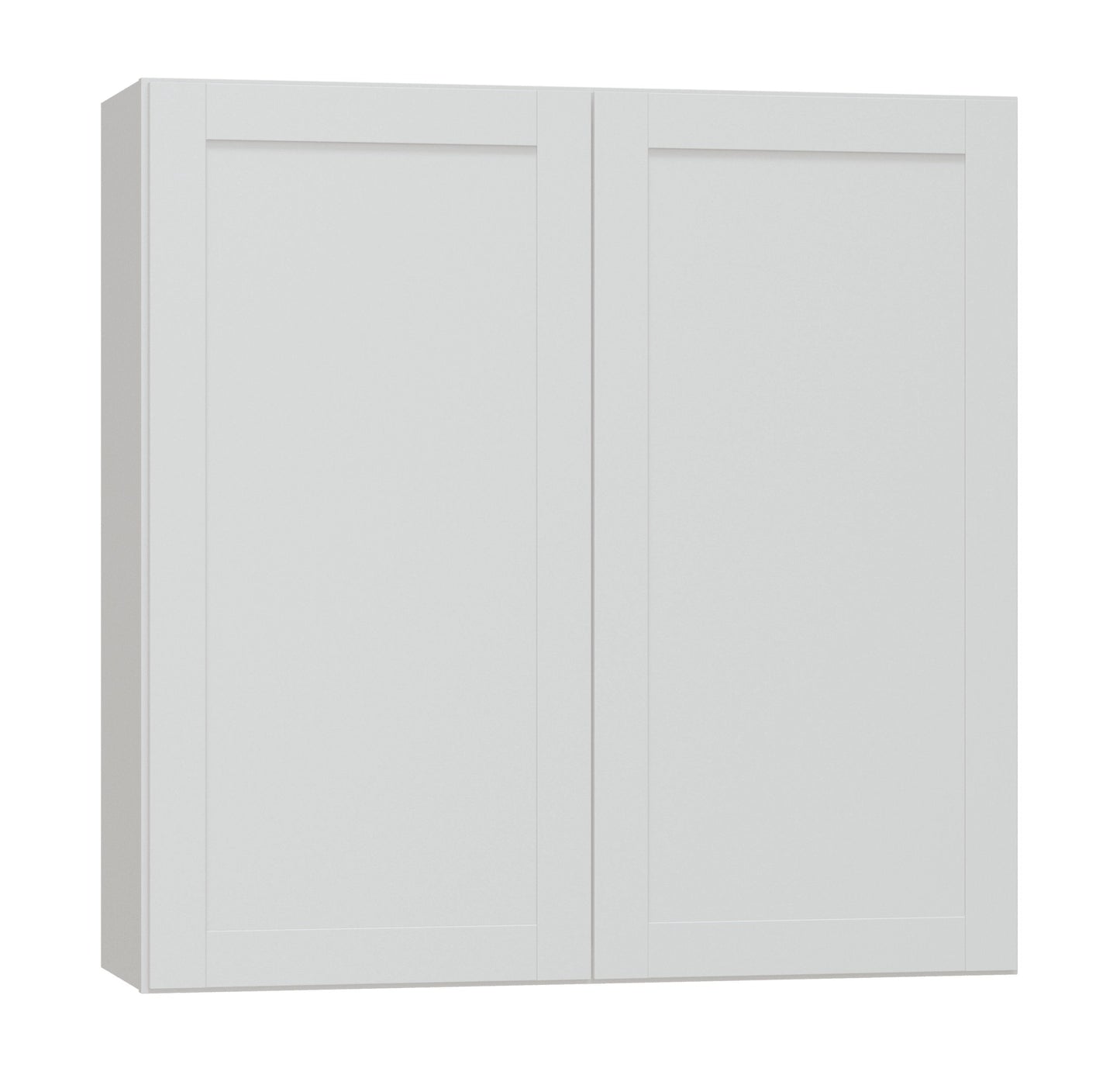Diamond NOW Arcadia 36-in W x 36-in H x 12-in D White Wall Fully Assembled Cabinet (Recessed Panel Shaker Door Style)