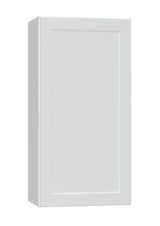 Diamond NOW Arcadia 18-in W x 36-in H x 12-in D White Wall Fully Assembled Cabinet (Recessed Panel Shaker Door Style)