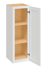 Diamond NOW Arcadia 12-in W x 36-in H x 12-in D White Wall Fully Assembled Cabinet (Recessed Panel Shaker Door Style)