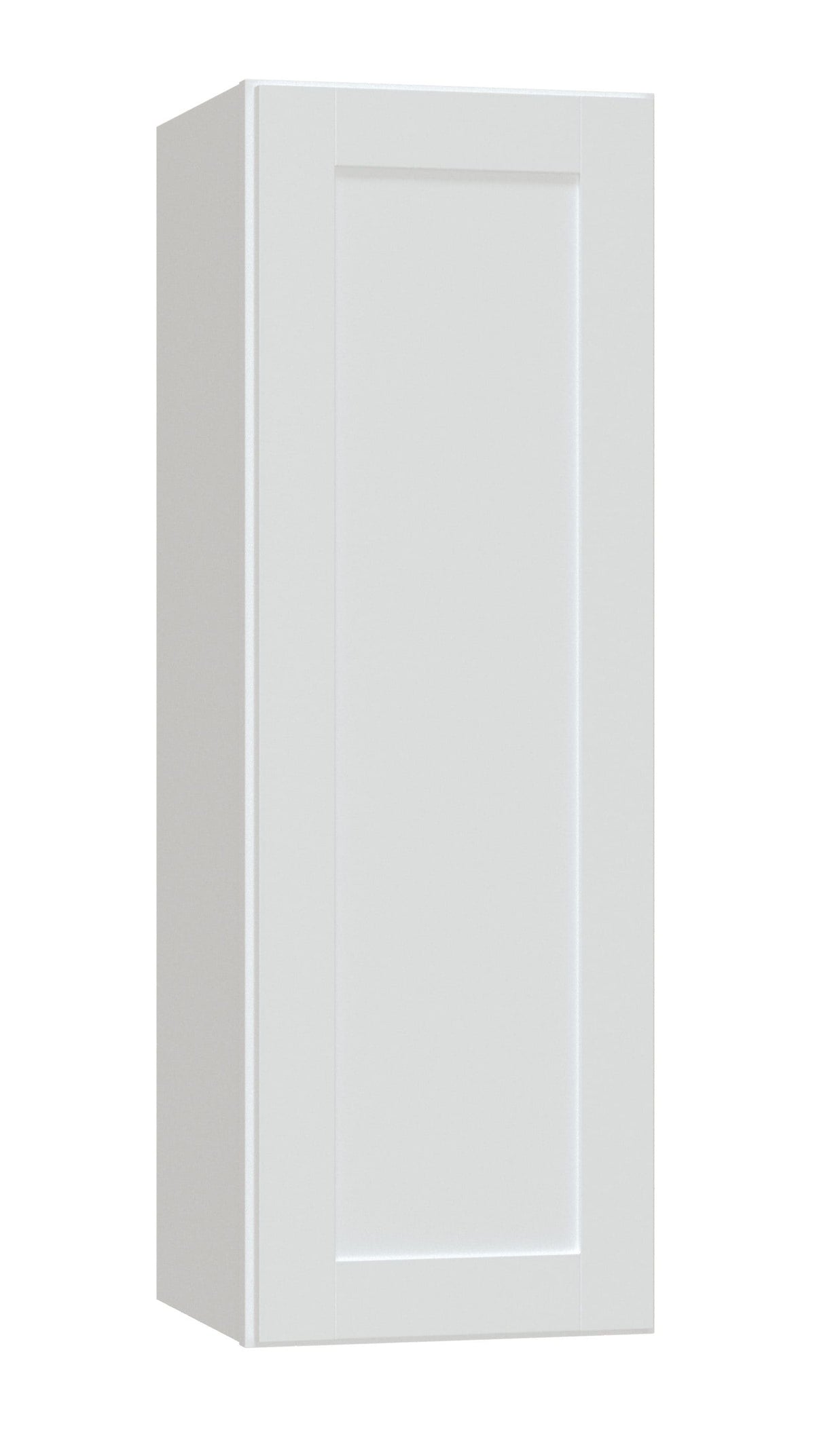 Diamond NOW Arcadia 12-in W x 36-in H x 12-in D White Wall Fully Assembled Cabinet (Recessed Panel Shaker Door Style)