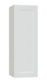 Diamond NOW Arcadia 12-in W x 36-in H x 12-in D White Wall Fully Assembled Cabinet (Recessed Panel Shaker Door Style)