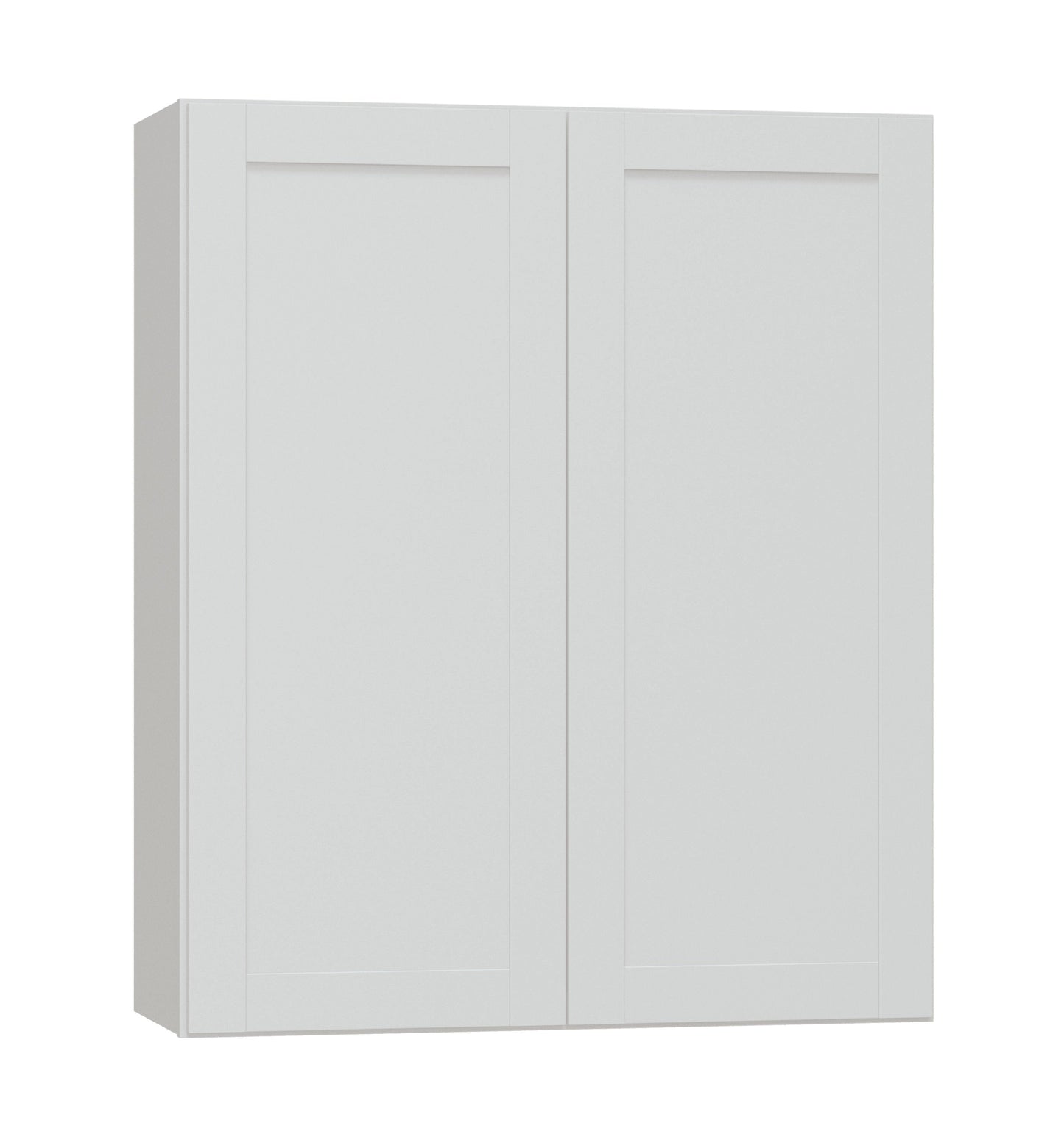 Diamond NOW Arcadia 27-in W x 36-in H x 12-in D White Wall Fully Assembled Cabinet (Recessed Panel Shaker Door Style)