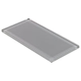 Elida Ceramica Grey Glass 4-in x 8-in Glossy Subway Wall Tile