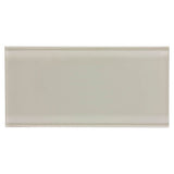 Elida Ceramica Beige 4-in x 8-in Glossy Glass Subway Wall Tile