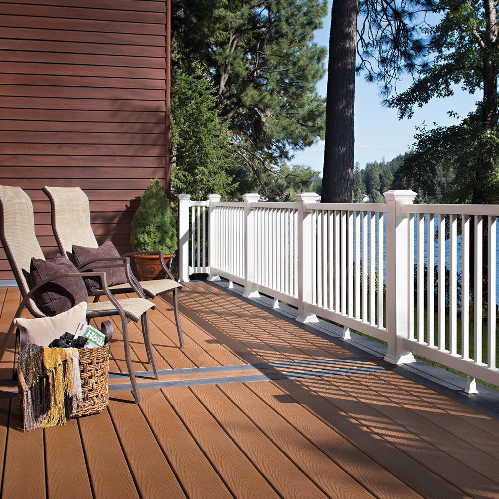 Trex Select 2-in x 6-in Saddle Square Composite Deck Board (32-Pack)