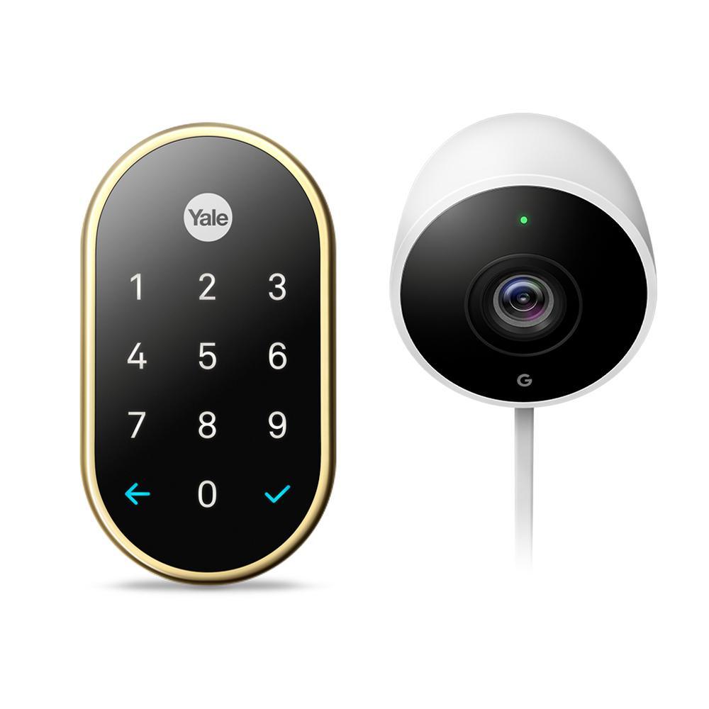 Nest x Yale Lock Satin Nickel with Google Nest Connect - Super Arbor