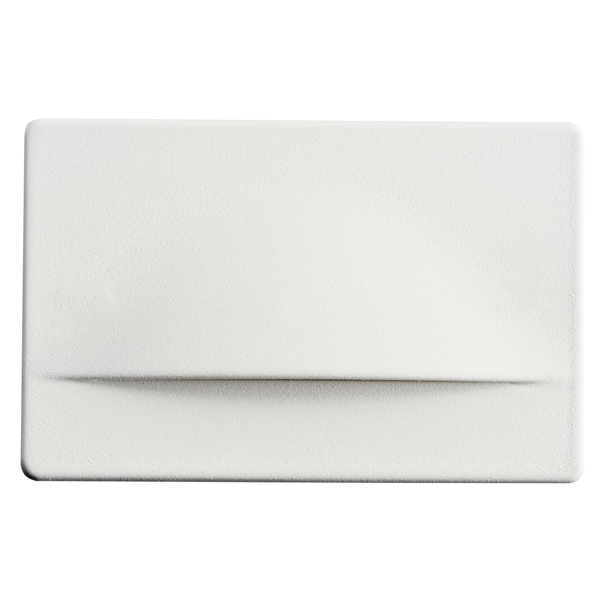 Kichler Dome Shielded 2-Watt White Line-Voltage Hardwired LED Step Light, 5 x 3.25 in, 3000K 30 Lumens