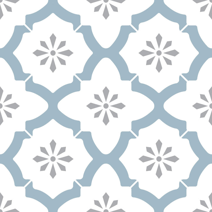 FloorPops Multicolor 12-in x 12-in Water Resistant Peel and Stick Vinyl Tile Flooring, 20-sq ft Carton