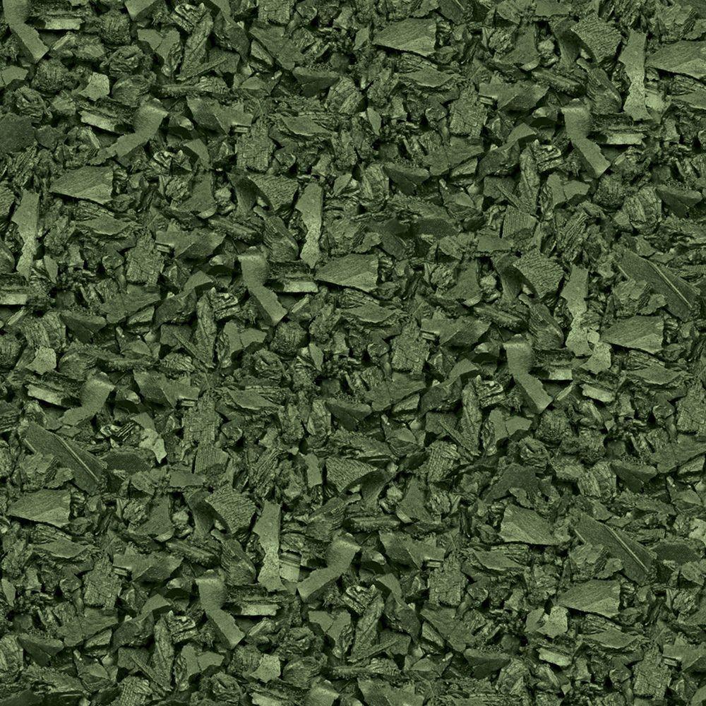 38.5 cu. ft. Green Rubber Mulch - Super Arbor
