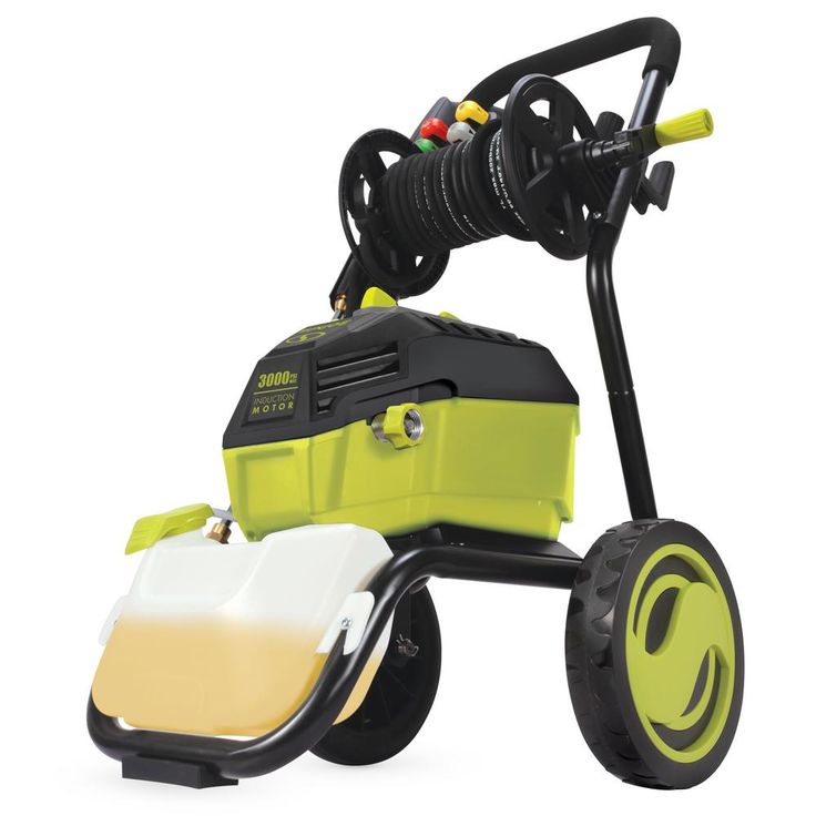 Sun Joe 3000 PSI MAX 1.30 GPM 14.5 Amp High Performance Electric Pressure Washer with Hose Reel