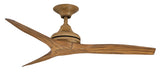 Fanimation Spitfire 48-in Driftwood Indoor/Outdoor Smart Ceiling Fan with Remote (3-Blade)