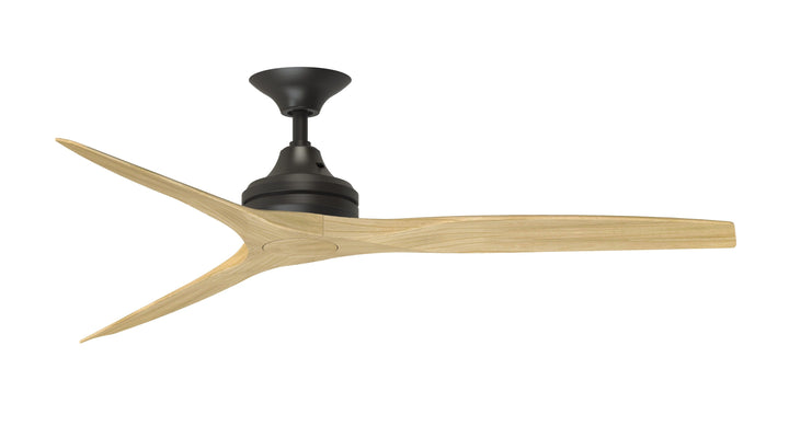 Fanimation Spitfire 60-in Dark Bronze Indoor/Outdoor Smart Ceiling Fan with Remote (3-Blade)