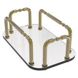 Allied Brass Unlacquered Brass Freestanding Towel Rack