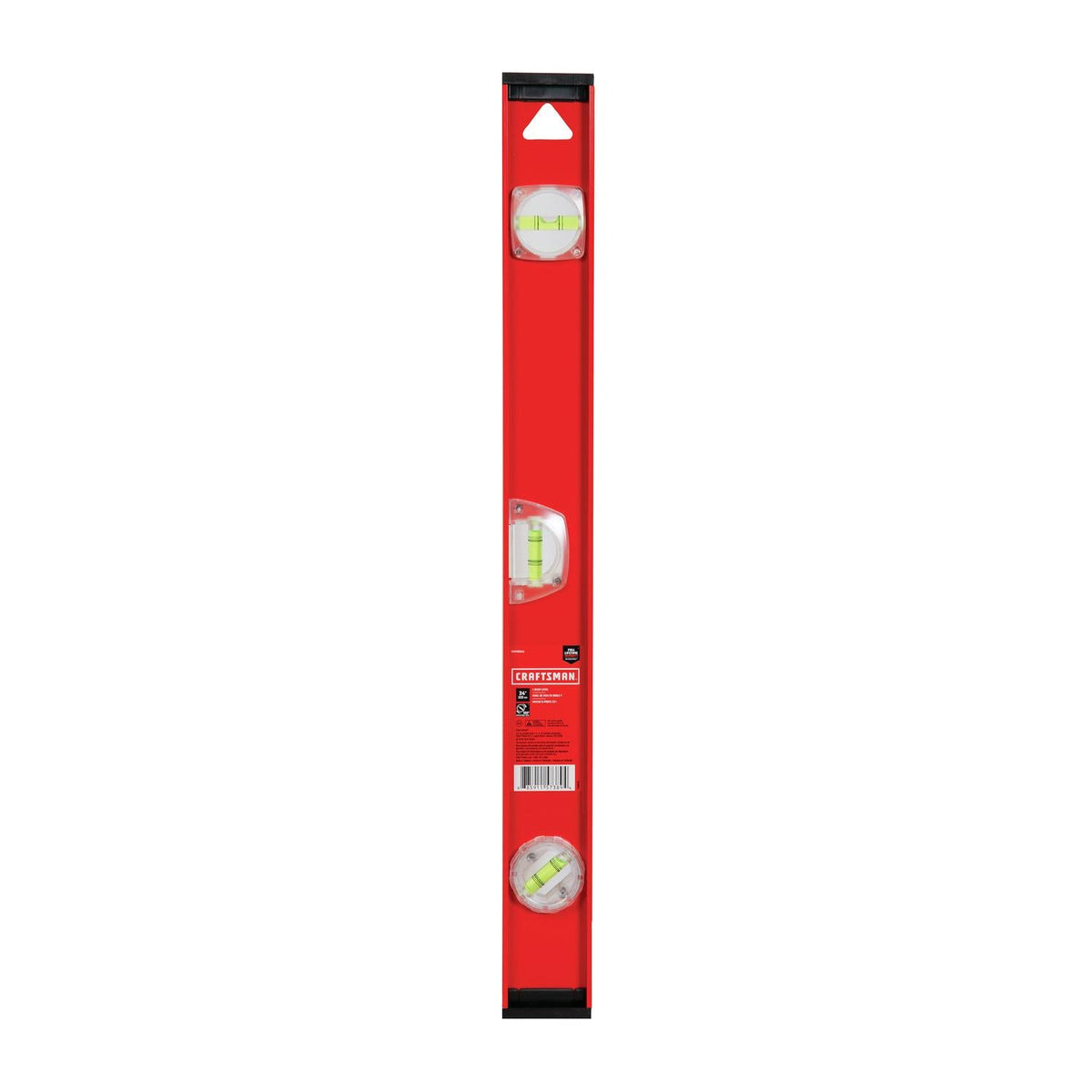 Craftsman 24 in. Aluminum I-Beam Level with 3 Vials