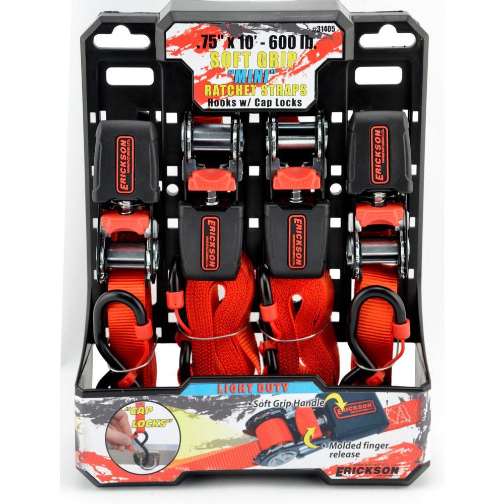 10 ft. x 3/4 in. Mini Ratchet with Cap Locks - Super Arbor
