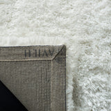 Safavieh Toronto Leaside Shag 3 x 5 Ivory Indoor Solid Handcrafted Throw Rug