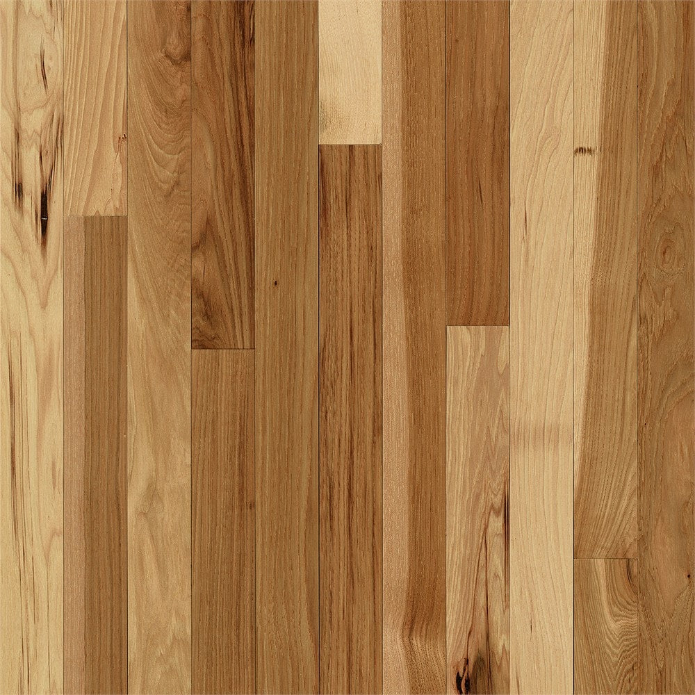 Bruce Frisco Prefinished Country Natural Hickory Smooth/Traditional 3/4-in Solid Hardwood Flooring Sample