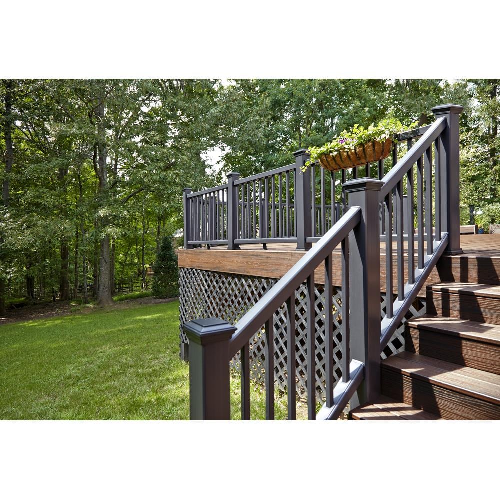 Trex Transcend 1-in x 7-in x 12-ft Composite Fascia Deck Board