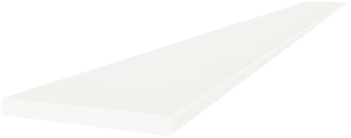 Satori White Cotton 6-in x 84-in Polished Porcelain Wall Tile