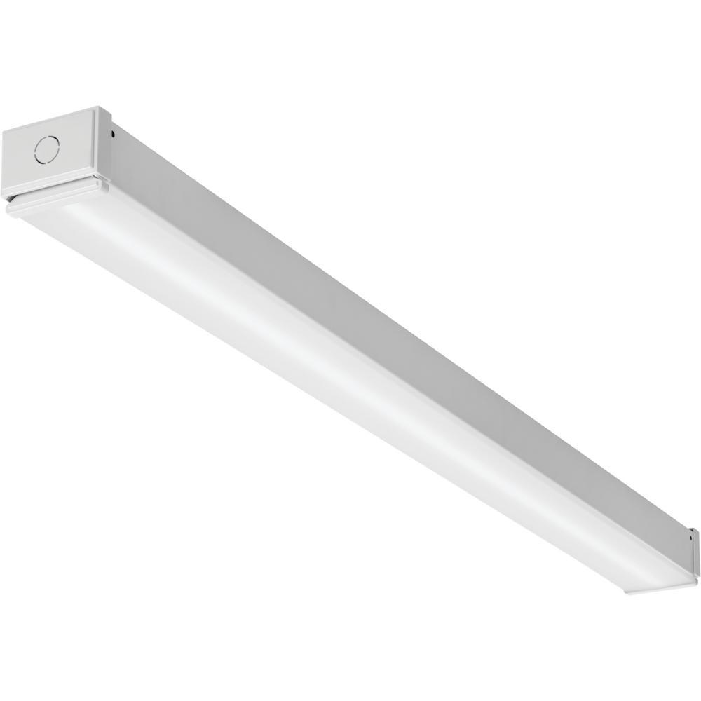 4 ft. 35-Watt White Integrated LED Strip Light - Super Arbor