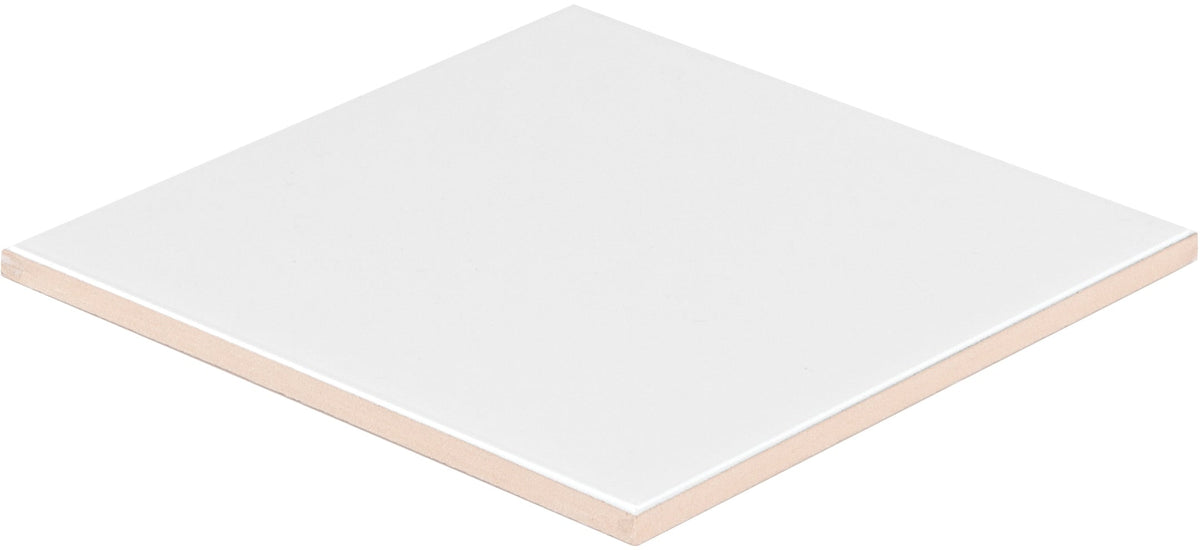 Satori Hudson Brilliant White 6-in x 6-in Glossy Ceramic Subway Wall Tile (0.24-sq. ft/ Piece)