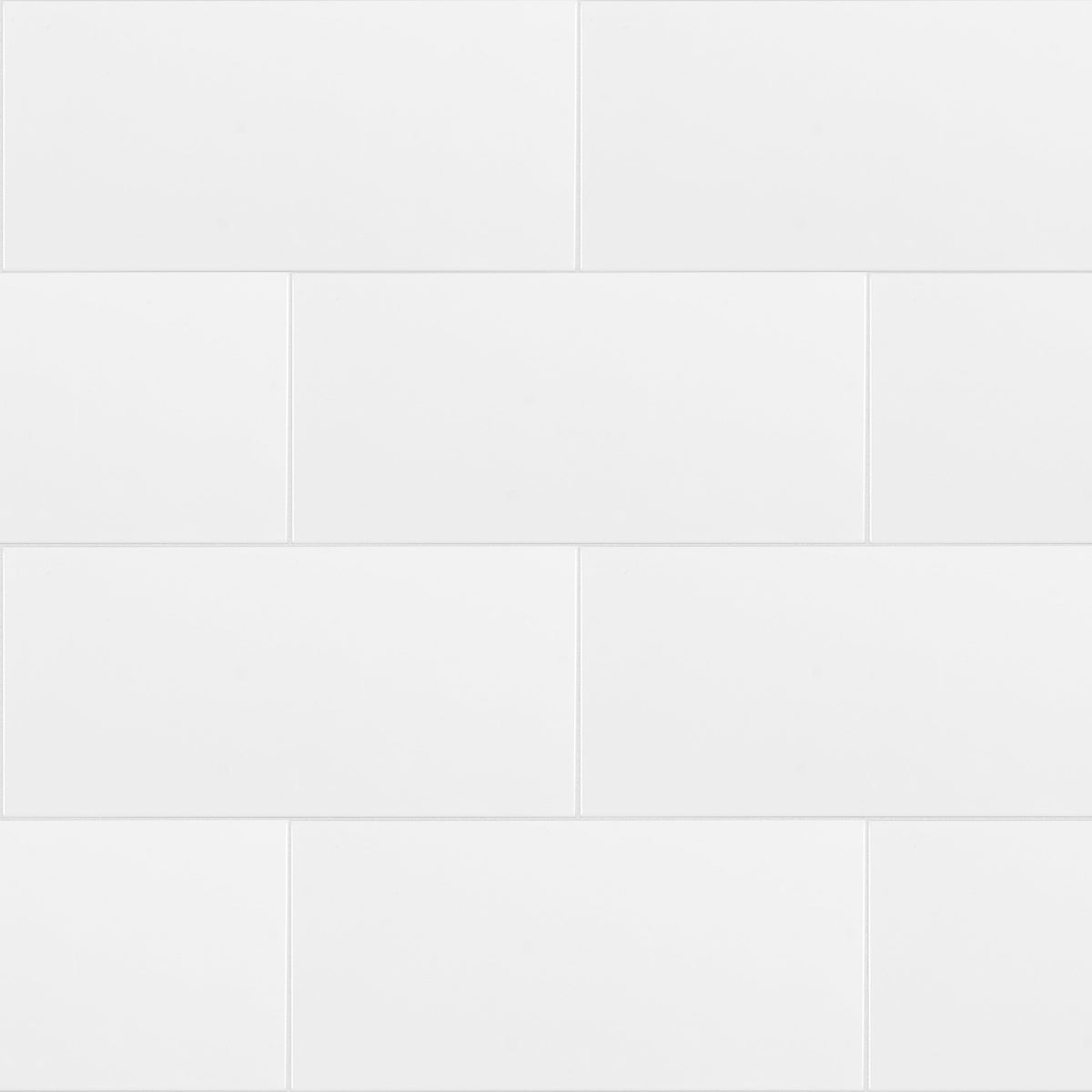 Satori Hudson Brilliant White 8-in x 16-in Glossy Ceramic Subway Wall Tile (0.86-sq. ft/ Piece)