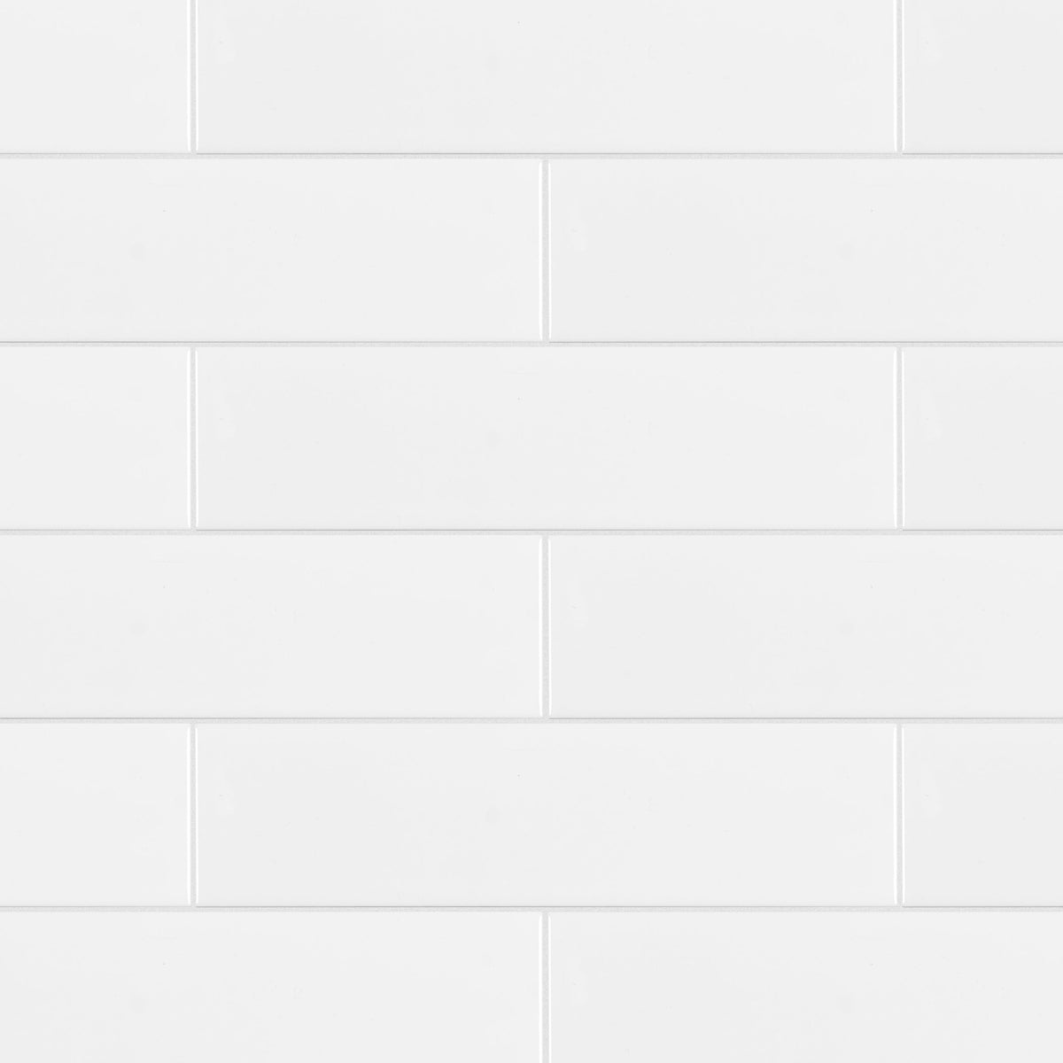 Satori Hudson Brilliant White 4-in x 16-in Glossy Ceramic Subway Wall Tile (0.43-sq. ft/ Piece)