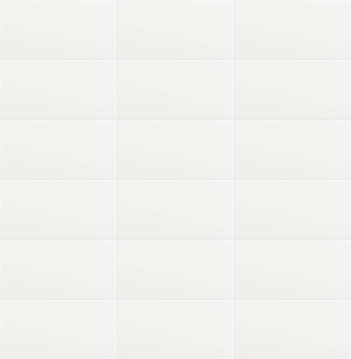 Satori Hudson Brilliant White Glossy 12-in x 24-in Glossy Ceramic Wall Tile