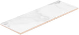 Satori Regent Statuario Glossy 4-in x 12-in Ceramic Marble-Look Wall Tile