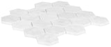 Satori Venatino 12-in x 12-in Polished Natural Stone Marble Look Hexagon Mosaic Wall Tile (0.95-sq. ft/ Piece)