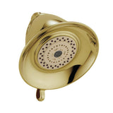 Victorian 3-Spray 5.5 in. Single Wall Mount Fixed Shower Head in Venetian Bronze - Super Arbor