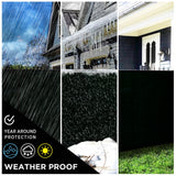 BOEN 6-ft H x 15-ft W Black Polyethelene Chain Link Fence Screen