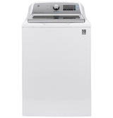 GE 5-cu ft High Efficiency Agitator Top-Load Washer (White) ENERGY STAR, GTW845CSNWS