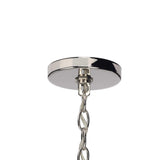 Progress Lighting Seneca 4-Light Polished Nickel Farmhouse Lantern Medium Hanging Pendant Light