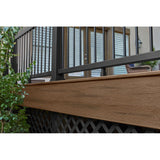 Trex Enhance Naturals 1-in x 8-in x 12-ft Composite Toasted Sand Fascia Deck Board (Actual Size: 0.56-in x 7.25-in)