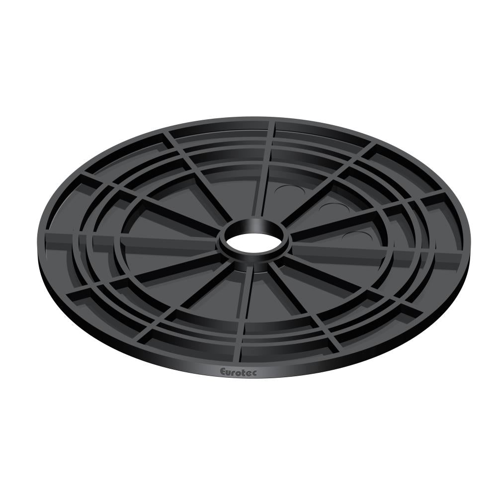 Eurotec 1-1/8-in Black Plastic Post Base Support (50-Pack)