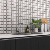 Elida Ceramica White 12-in x 12-in Honed Natural Stone Marble Uniform Squares Floor and Wall Tile