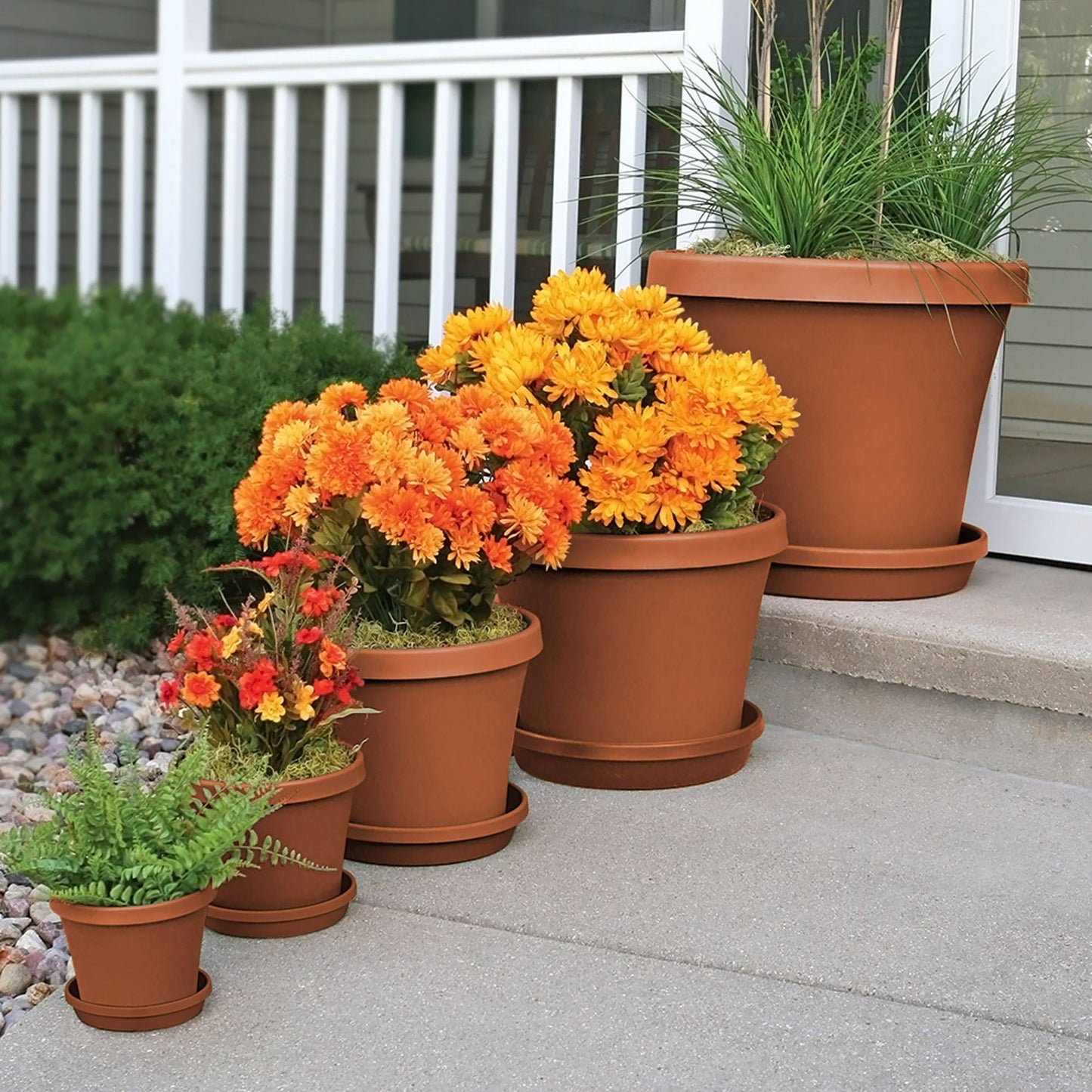 Bloem Terra Pot Planter 8" Terra Cotta