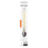 Feit Electric 40-Watt Equivalent T10 Dimmable LED Clear Glass Vintage Edison Large Light Bulb w/ Spiral Filament Soft White (12-Pack)