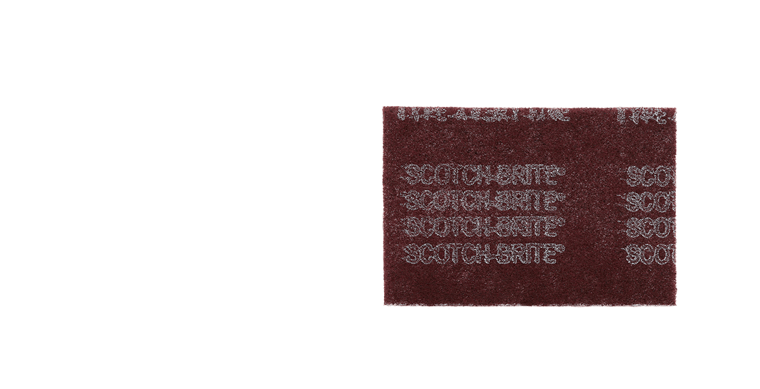 3M Scotch-Brite 7447 General Purpose Hand Pads, Very Fine, 6 in x 9 in (Pack of 5)