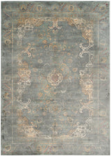 Safavieh Vintage Christina 4 x 6 Gray/Multi Indoor Distressed/Overdyed Vintage Area Rug