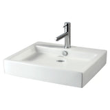 American Standard Studio 22 x 18-1/2 in. Above-Counter Vessel Sink, White (Center Faucet Hole)