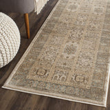 Safavieh Vintage Bastilla 2 x 12 Beige/Light Blue Indoor Distressed Overdyed Runner Rug