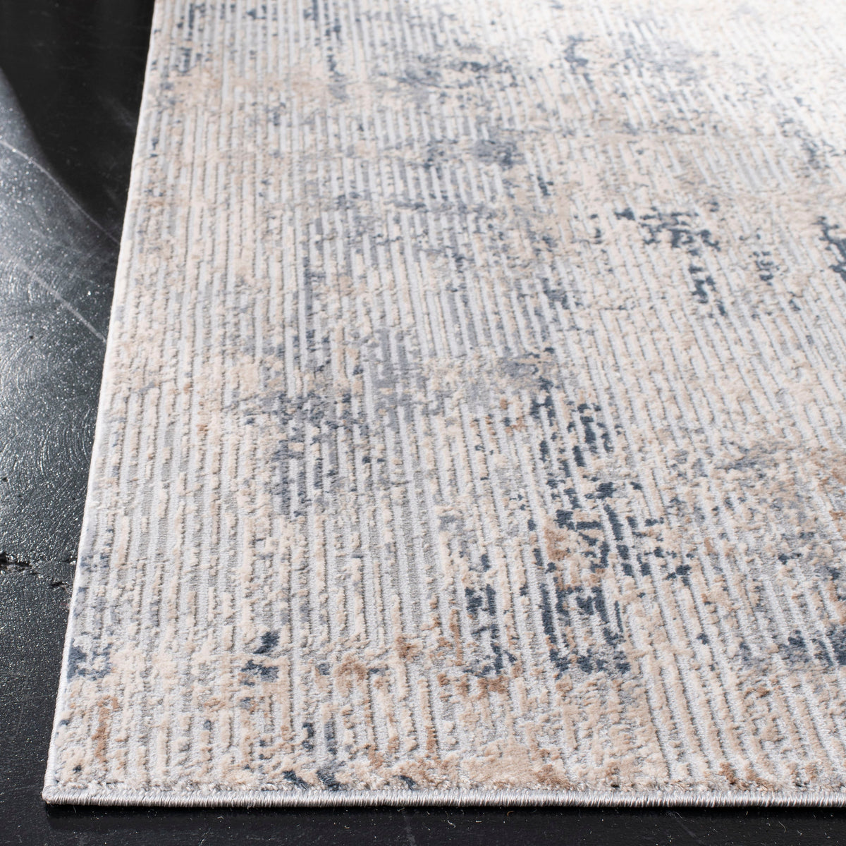 Safavieh Invista Neno 4 x 6 Cream/Charcoal Indoor Abstract Industrial Area Rug