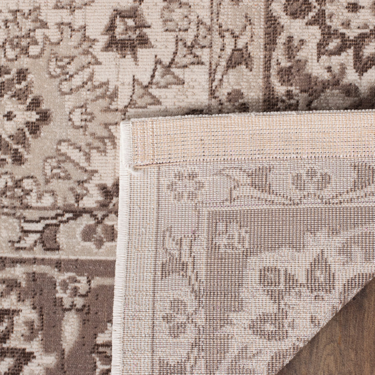 Safavieh Artisan Cunio 9 x 12 Ivory/Brown Indoor Floral/Botanical Oriental Area Rug
