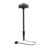 Portfolio 3-Watt Bronze Low-Voltage Integrated LED Path Light, 70 Lumens, 3000K