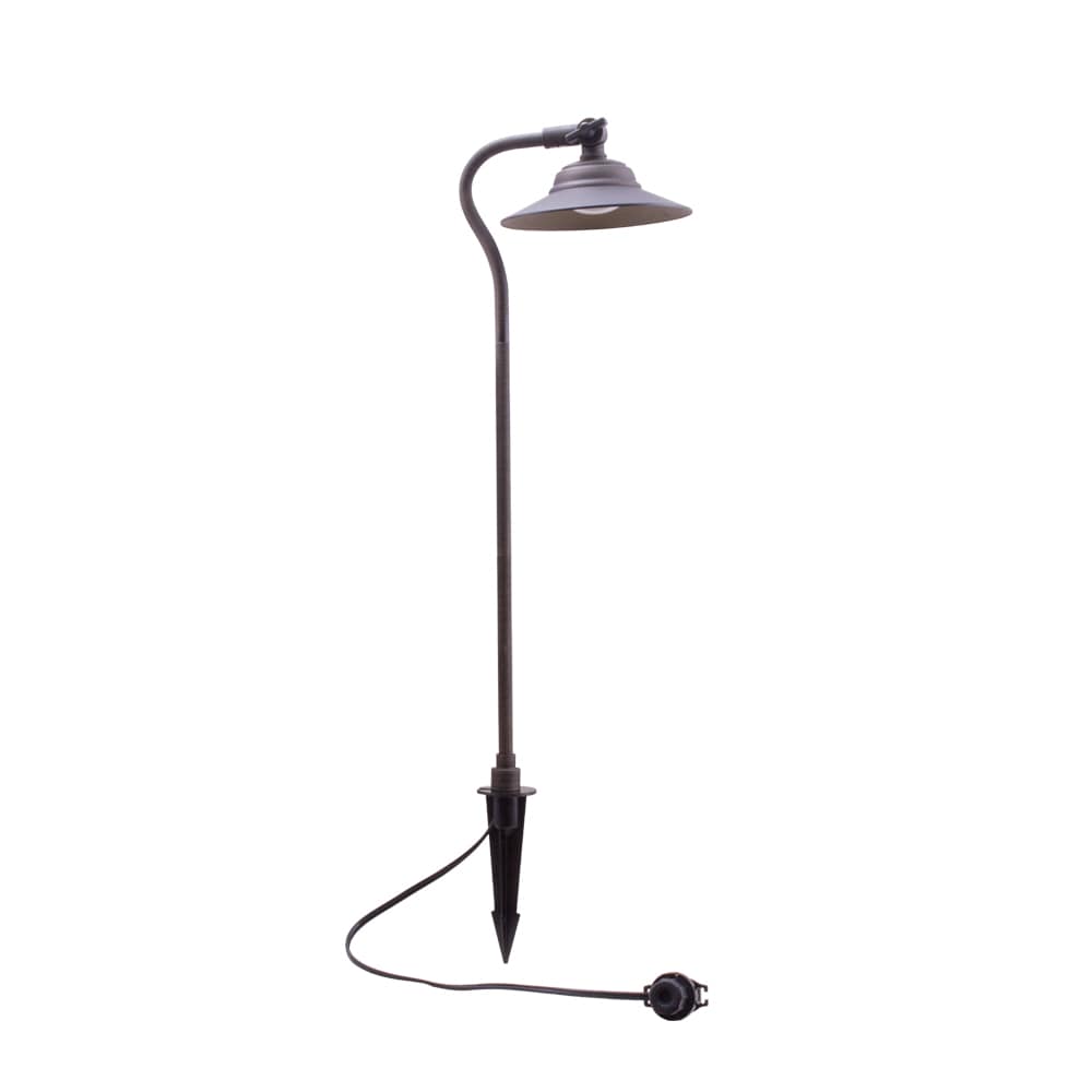 Portfolio 1.3-Watt Bronze Low Voltage Hardwired Integrated LED Path Light