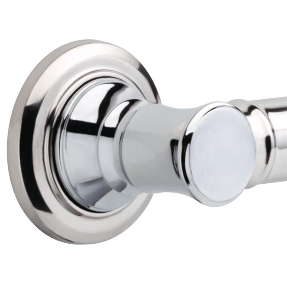 Delta Traditional 18-in Polished Chrome Wall Mount ADA-Compliant Grab Bar
